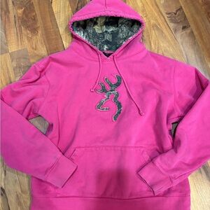 Browning realtree pink camo hoodie